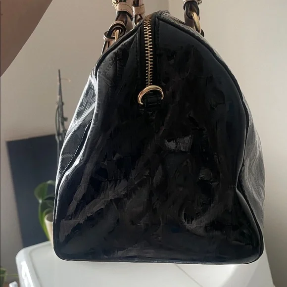 Michael Kors Black and Brown Satchel - Picture 4 of 12